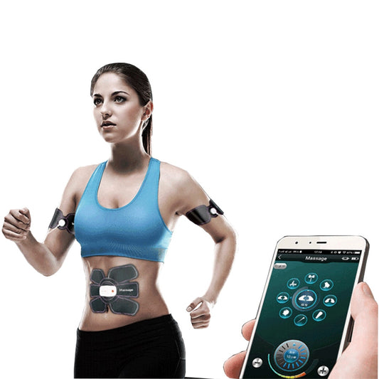 Rechargeable ABS muscle Stimulator Massager Electric For The Body Pulse Fitness Bluetooth Control Tens Muscle Relax Trainer - ultrsbeauty