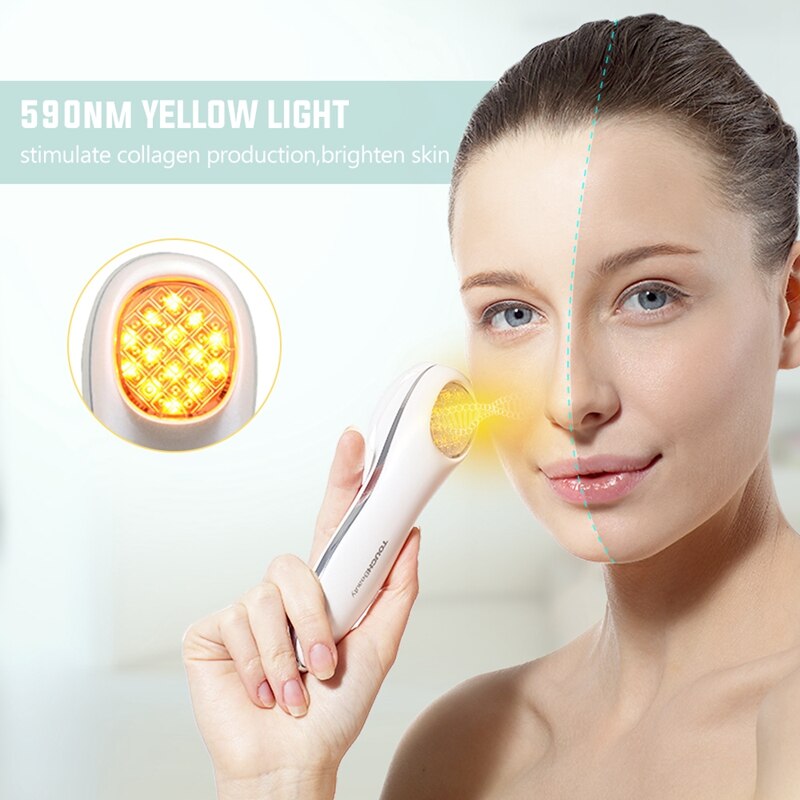 TOUCHBeauty Comprehensive Beauty Instrument Lon+ And Lon- With 590 Golden Light Therapy Special for Cream Booster TB-1385 - ultrsbeauty