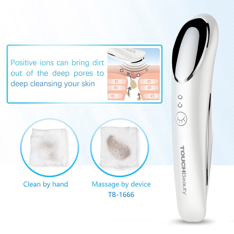 TOUCHBeauty Facial Massager,Sonic Vibration Face Massager Wrinkless Skin Care Device Deep Moisturizer Cleanser Face Skin TB-1666 - ultrsbeauty