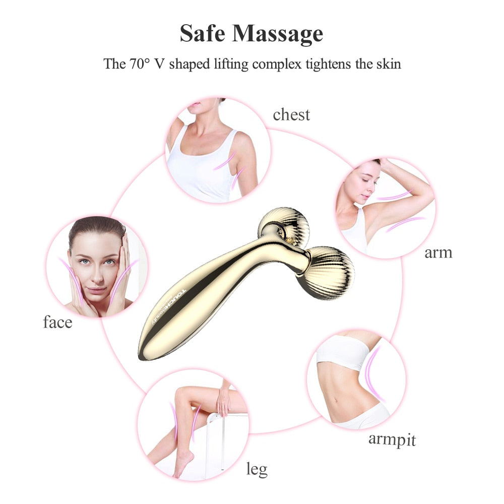 TOUCHBeauty Facial Roller Lifting Device for Face Toning, Slimming Body and Skin Anti Aging Beauty Skin Device TB-1613A - ultrsbeauty