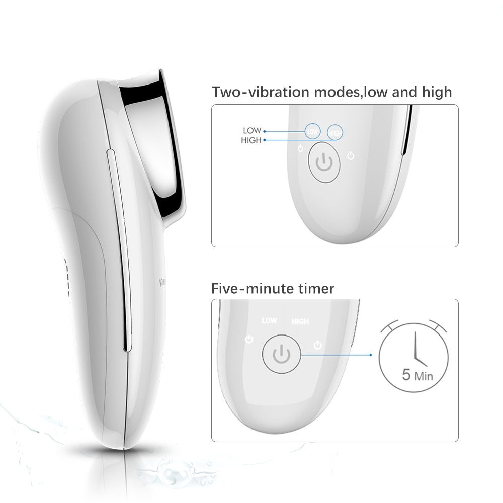 TOUCHBeauty Newly Mini Sonic Facial Massage Device, Ionic Infusion Face Vibration Deep Cleansing SPA Beauty Instrument TB-1681 - ultrsbeauty