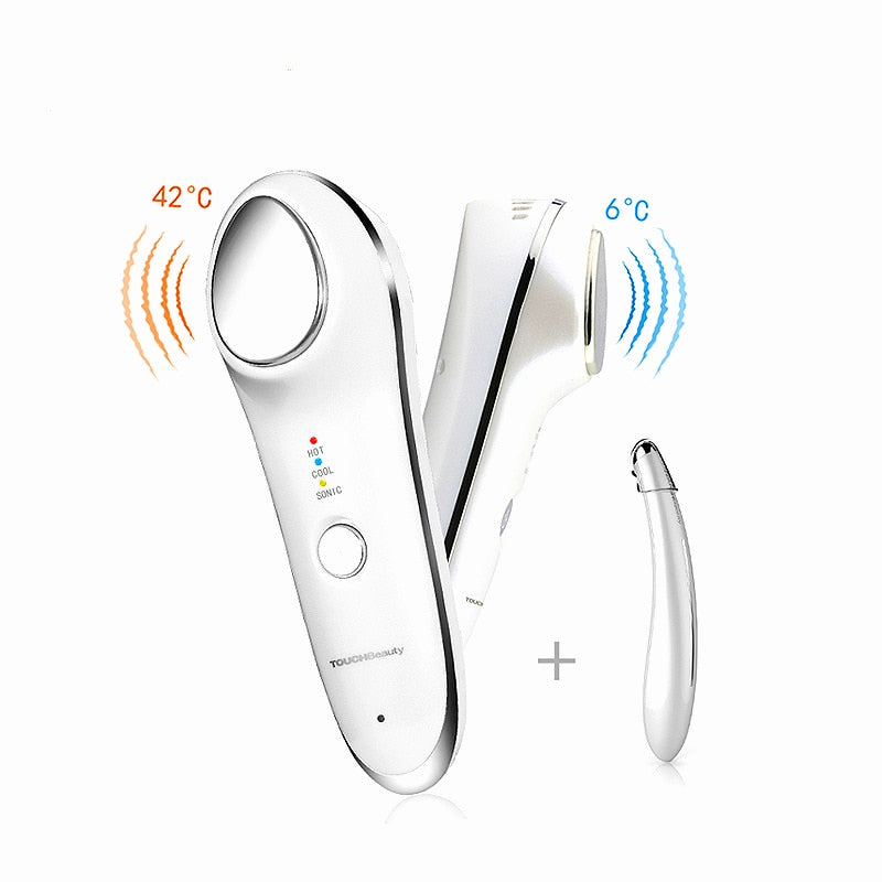 TOUCHBeauty Skin Device, Hot &Cool Skin Rejuvenation Beauty Instrument with Sonic Vibration TB-1389Z - ultrsbeauty