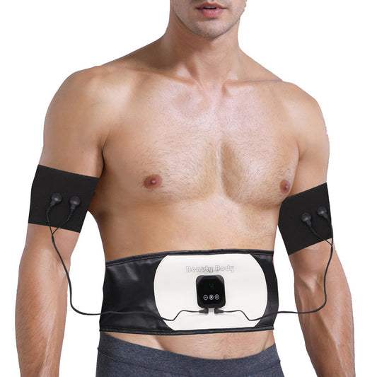 Waist Abdominal Muscle Stimulator Electro Muscle Stimulation Body Slimming Massager EMS Trainer ABS Stimulator Fitness Training - ultrsbeauty