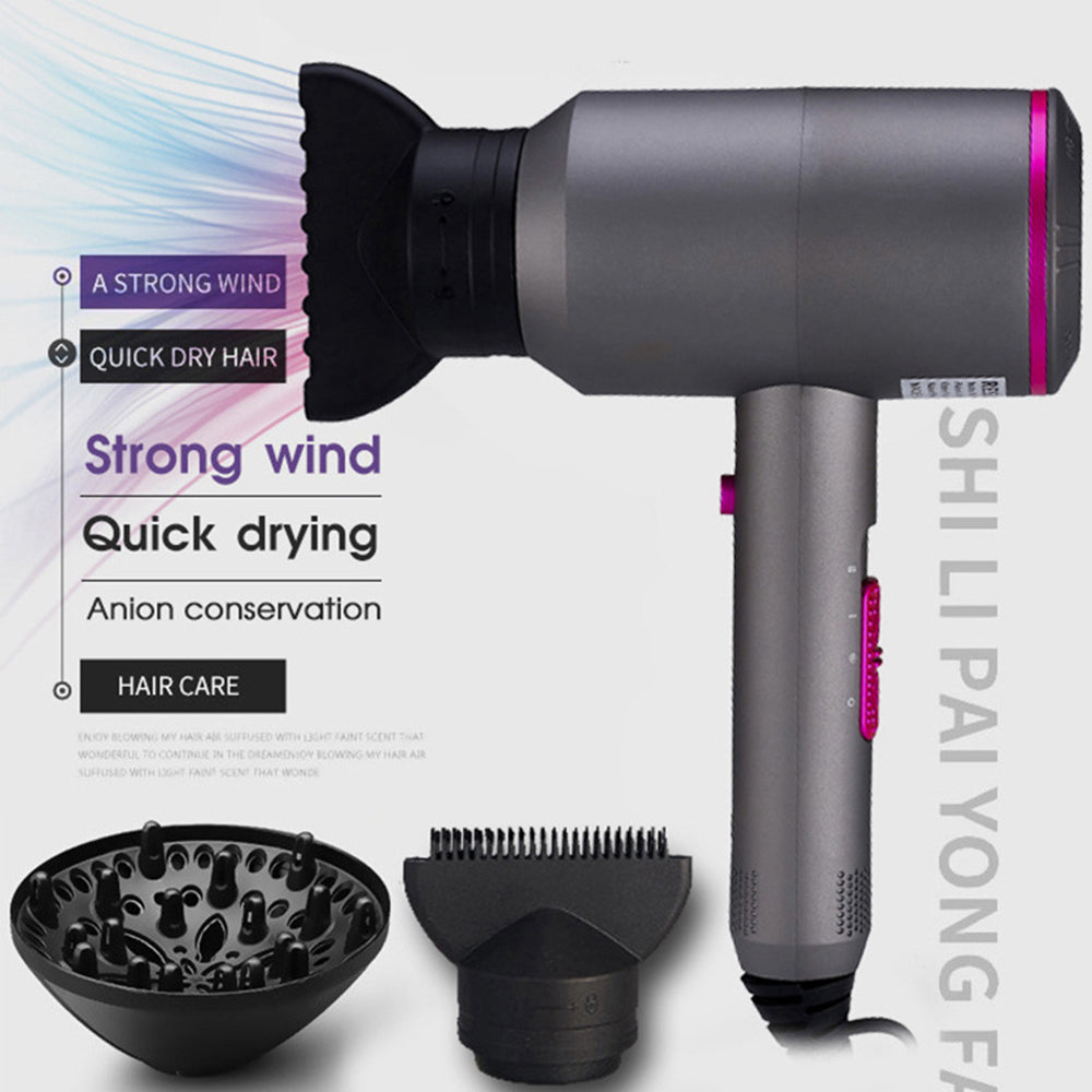 2000W Blow Hair dryer Cold and Hot Unfoldable Handle Blow Dryer - ultrsbeauty