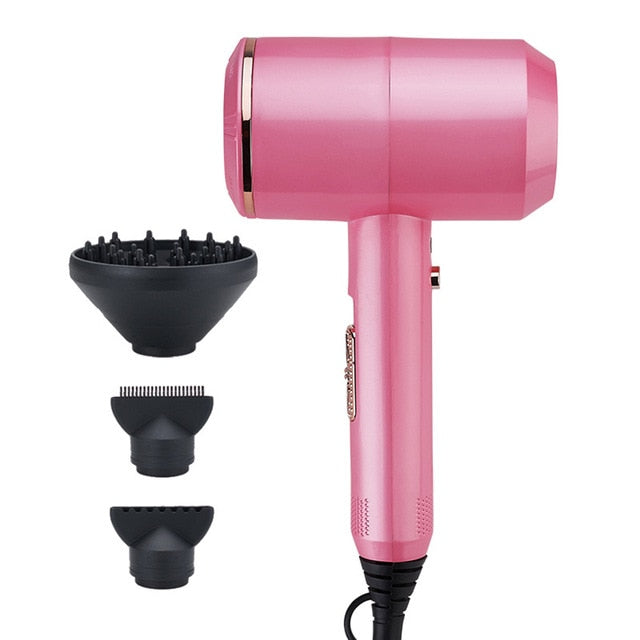 2000W Blow Hair dryer Cold and Hot Unfoldable Handle Blow Dryer - ultrsbeauty