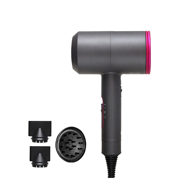 Professional Salon Hair Dryer Hot Air Brush Negative Ionic dryer - ultrsbeauty