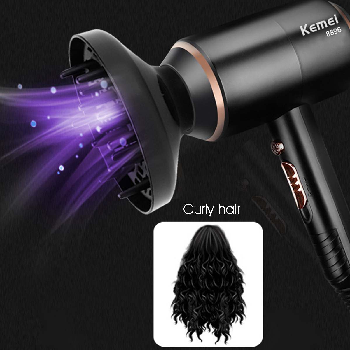 Professional Salon Hairdressing Hair Dryer Hot Cold Ionic Blow Dryer - ultrsbeauty